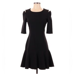 Elizabeth and James Black Cut Out Dress 2